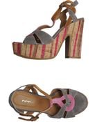 Nana' Platform Sandals - Lyst