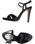 Rene Caovilla Platform Sandals - Lyst