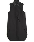 Alexander Wang Sleeveless Shirt Dress - Lyst
