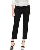 Gap Demi Panel Slim Cropped Pants - Lyst
