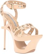 Gianmarco Lorenzi Stiletto Platform Sandal - Lyst