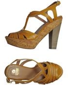 Enrico Fantini Platform Sandals - Lyst