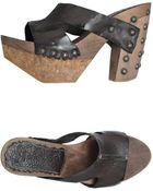 Goffredo Fantini Platform Sandals - Lyst