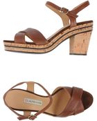 L'Autre Chose Platform Sandals - Lyst