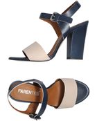 Parentesi High-Heeled Sandals - Lyst