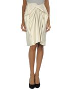 The Row Leather Skirts - Lyst