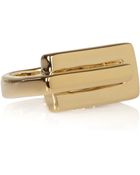 Saint Laurent Babylone Gold-Plated Ring - Lyst