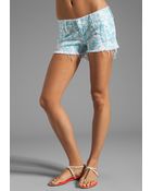 Black Orchid Cut Off Short - Lyst