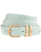 J.Crew Painted Enamel Patent Leather Belt - Lyst