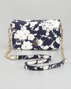 Tory Burch Robinson Floralprint Mini Crossbody Bag - Lyst
