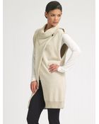 Weekend By Maxmara Long Knit Vest - Lyst