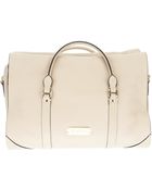 Burberry Saddle Stitch Tote Bag - Lyst