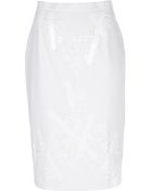 Christopher Kane Pencil Skirt - Lyst