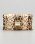 Kara Ross Electra Vintage Python Clutch Bag - Lyst
