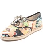 Loeffler Randall Odile Espadrille Tennis Shoes - Lyst