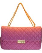 Moschino Cheap & Chic Quilted Bicolour Shoulder Bag - Lyst