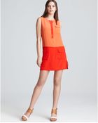 Rachel Zoe Mini Dress Jonah Color Block - Lyst