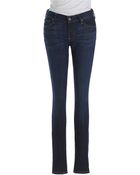 7 For All Mankind Skinny Jeans - Lyst