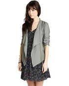 BCBGeneration Front-Drawstring Jacket - Lyst