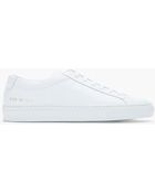 Common Projects White Leather Achilles Low Top Sneakers - Lyst