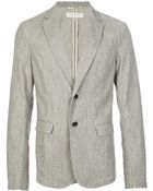 Rag & Bone Button Blazer - Lyst
