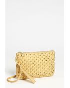 Steven By Steve Madden Studded Faux Leather Clutch - Lyst