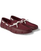 Swims Rubber and Mesh Boat Shoes - Lyst