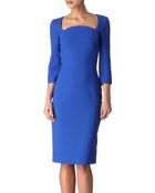 Antonio Berardi Crepe Dress - Lyst