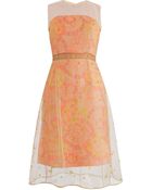 Erdem Nicola Damascu Print Dress - Lyst