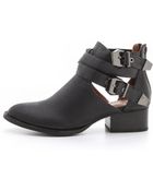 Jeffrey Campbell Everly Cutout Booties - Lyst