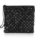 Marni Embellished Taffeta Clutch - Lyst