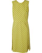 Marni Polka-Dot Print Cotton Dress - Lyst