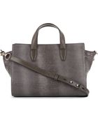 Alexander Wang Pelican Lizardembossed Satchel - Lyst