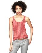 Gap Zigzag Print Slub Tank - Lyst