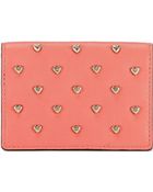 Anya Hindmarch Studded Leather Credit Card Case - Lyst