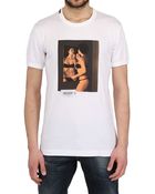 Dolce & Gabbana Bellucci Mirror Print Jersey T-shirt - Lyst