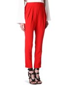 Givenchy Crepe Trousers - Lyst