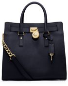 MICHAEL Michael Kors Large Hamilton Saffiano Tote - Lyst