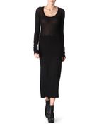 Rick Owens Jersey top - Lyst