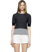 Club Monaco Pippa Graphic Merino Tee - Lyst