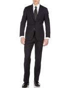 Armani Microherringbone Twopiece Suit - Lyst