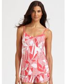 Cosabella Jungle Animal Pajama Shorts - Lyst