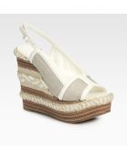 Tory Burch Breacher Espadrille Slingback Wedge Sandals - Lyst