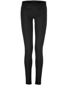 Helmut Lang Cottonblend Leggings - Lyst