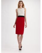 Michael Kors Doubleface Stretch Wool Crepe Sheath - Lyst