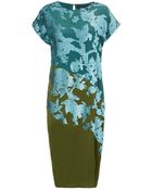 Narciso Rodriguez Malachite Paillette Sequin Dress - Lyst