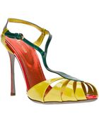 Sergio Rossi Strappy Sandal - Lyst