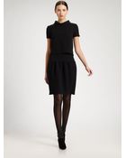 Oscar de la Renta Twopiece Wool Dress - Lyst