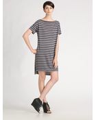 T By Alexander Wang Boatneck Dress - Lyst