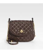 Marc Jacobs Quilting Cooper Leather Shoulder Bag - Lyst